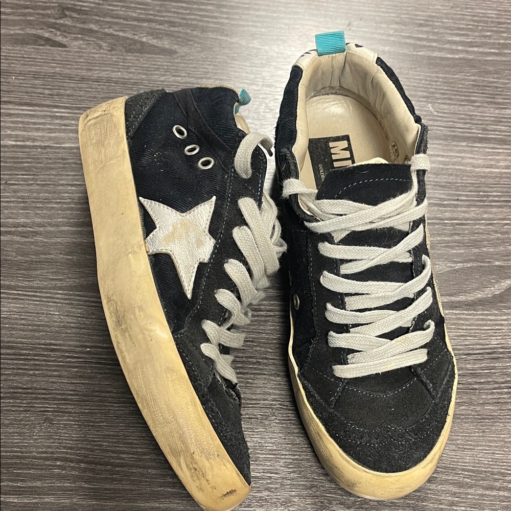 Golden goose midstar canvas suede 37